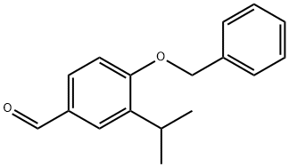 Benzaldehyde, 3-(1-methylethyl)-4-(phenylmethoxy)-