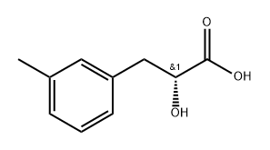 Benzenepropanoic acid, α-hydroxy-3-methyl-, (αR)-