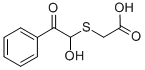 (1-HYDROXY-2-OXO-2-PHENYLETHYL)THIO]ACETIC ACID
