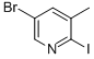 5-Bromo-2-iodo-3-methylpyridine