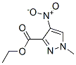 1H-Pyrazole-3-carboxylicacid,1-methyl-4-nitro-,ethylester(9CI)