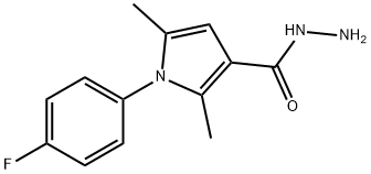 1H-Pyrrole-3-carboxylic acid, 1-(4-fluorophenyl)-2,5-dimethyl-, hydrazide