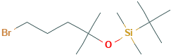 (4-Bromo-1,1-dimethylbutoxy)(1,1-dimethylethyl)dimethylsilane