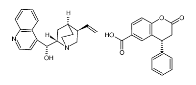 6-Carboxyl-4-phenyl-3,4-dihydrocoumarin Cinchonidine Salt