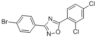 3-(4-溴苯基)-5-(2,4-二氯苯基)-1,2,4-恶二唑