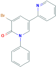 3-BroMo-1-phenyl-5-(pyridin-2-yl)pyridin-2(1H)-one