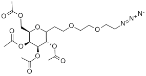 2-[2-(2-Azidoethoxy)ethoxy]ethyl 2,3,4,6-Tetra-O-acetyl-D-galactopyranoside