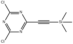 2,4-dichloro-6-[2-(trimethylsilyl)ethynyl]-1,3,5-triazine