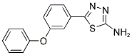 2-氨基-5-(3-苯氧基苯基)-1,3,4-噻二唑