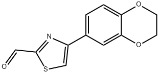 4-(2,3-dihydro-1,4-benzodioxin-6-yl)-1,3-thiazole-2-carbaldehyde