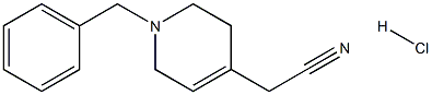 4-Pyridineacetonitrile, 1,2,3,6-tetrahydro-1-(phenylMethyl)-, hydrochloride (1:1)