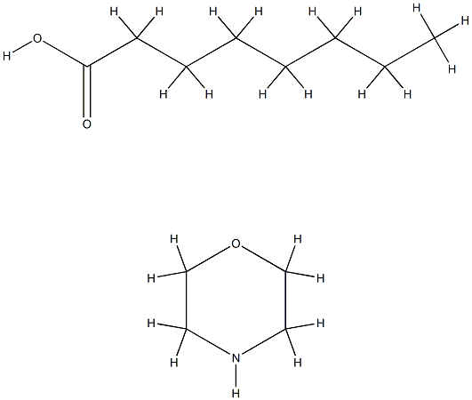 octanoic acid, compound with morpholine (1:1)