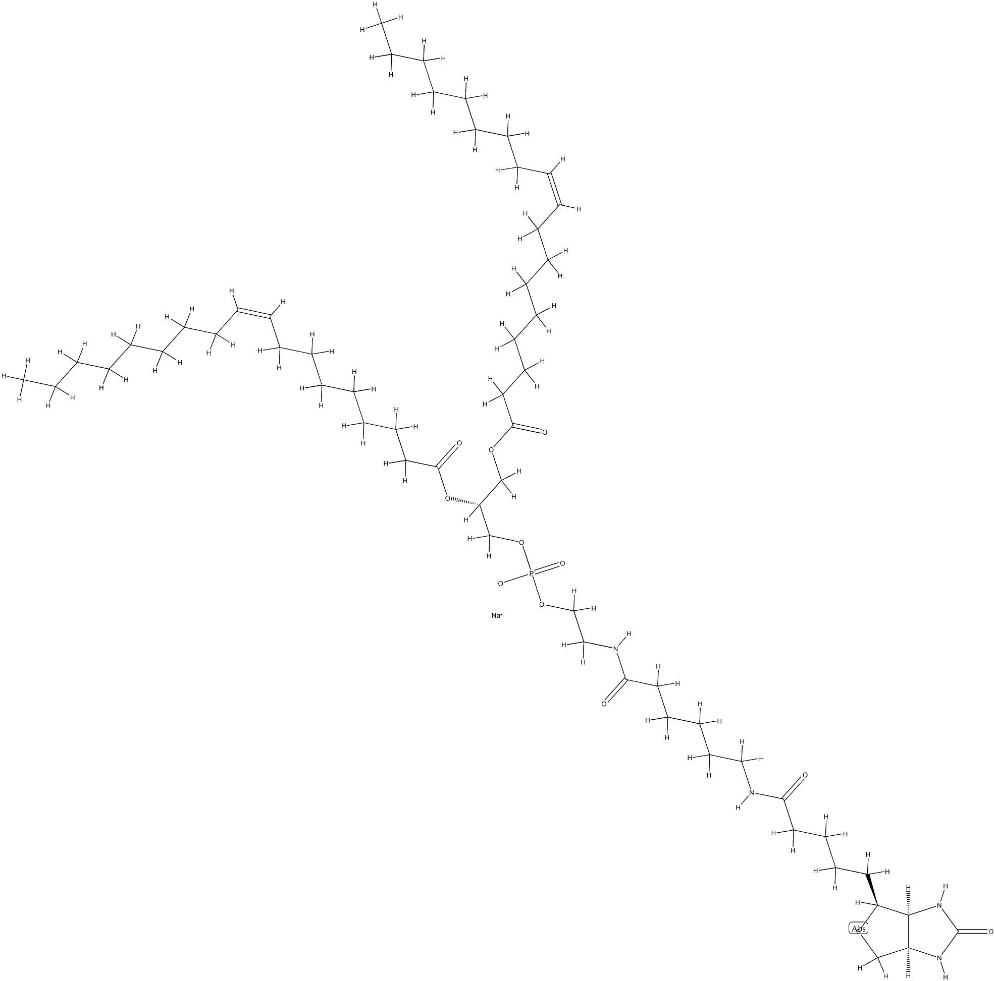 1,2-dioleoyl-sn-glycero-3-phosphoethanolamine-N-(cap biotinyl) (sodium salt)