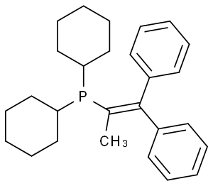 2-(二环己基膦基)-1,1-二苯基-1-丙烯