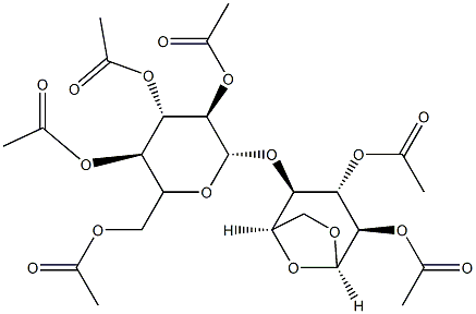 2,3,2',3',4',6'-Hexa-O-acetyl-1,6-anhydro-b-D-cellobiose