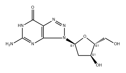 7H-1,2,3-Triazolo[4,5-d]pyrimidin-7-one, 5-amino-3-(2-deoxy-α-D-erythro-pentofuranosyl)-3,4-dihydro- (9CI)