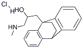 alpha-[(methylamino)methyl]-9,10-ethanoanthracene-9(10H)-ethanol hydrochloride