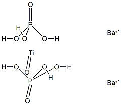 dibarium oxobis[phosphato(3-)-O]titanate(2-)