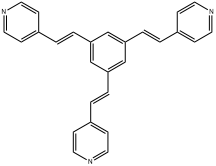 Pyridine, 4,4',4''-[1,3,5-benzenetriyltri-(1E)-2,1-ethenediyl]tris-