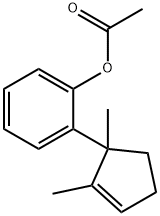 2-(1,2-Dimethyl-2-cyclopenten-1-yl)phenol acetate