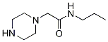 1-Piperazineacetamide,N-propyl-(9CI)