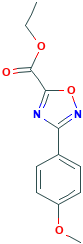 Ethyl 3-(4-methoxyphenyl)-[1,2,4]oxadiazole-5-carboxylate