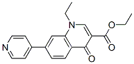 ethyl 1-ethyl-1,4-dihydro-4-oxo-7-(4-pyridyl)quinoline-3-carboxylate