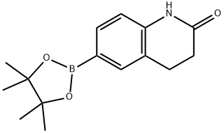 6-(4,4,5,5-四甲基-1,3,2-二氧杂环戊硼烷-2-基)-3,4-二氢喹啉-2(1H)-酮