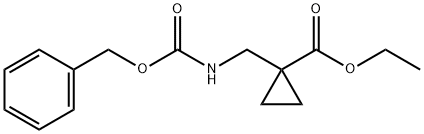 Cyclopropanecarboxylic acid, 1-[[[(phenylmethoxy)carbonyl]amino]methyl]-, ethyl ester