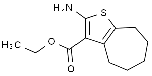 2-氨基-5,6,7,8-四氢-4H-环庚乙基[b]噻吩-3-羧酸乙酯