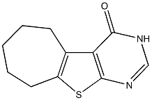 3,5,6,7,8,9-hexahydro-4H-cyclohepta[4,5]thieno[2,3-d]pyrimidin-4-one