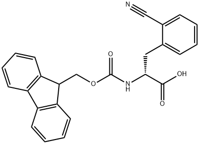 (R)-2-(((9H-fluoren-9-yl)methoxy)carbonylamino)-3-(2-cyanophenyl)propanoic acid