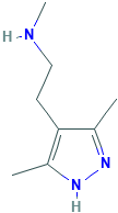 1H-Pyrazole-4-ethanamine, N,3,5-trimethyl-