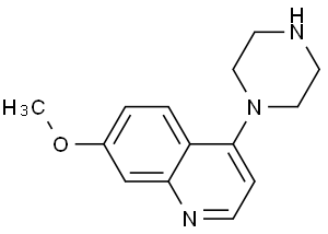 7-甲氧基-4-(哌嗪-1-基)喹啉