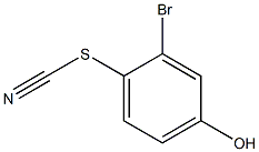 Thiocyanic acid, 2-bromo-4-hydroxyphenyl ester