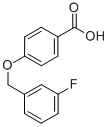 4-[(3-FLUOROBENZYL)OXY]BENZENECARBOXYLIC ACID