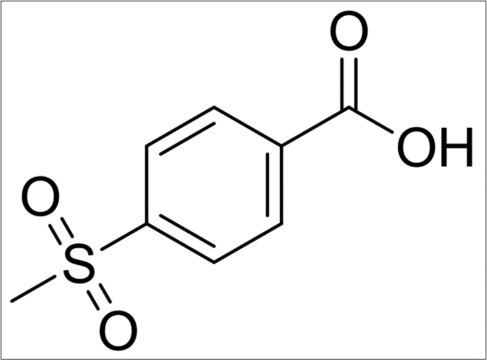 4-methylsulphonylbenzoic acid