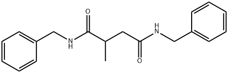 methyl-succinic acid bis-benzylamide