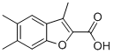 3,5,6-TRIMETHYL-1-BENZOFURAN-2-CARBOXYLIC ACID