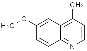 Quinoline, 6-methoxy-4-methyl-