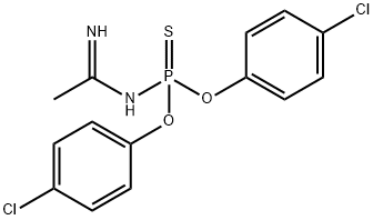 O,O-双(对氧苯基)-N-1-亚氨基乙基硫代磷酰胺