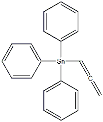 Triphenylstannane compound with allene (1:1)