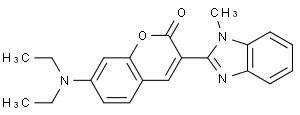 7-(二乙氨基)-3-(1-甲基-2-苯并咪唑基)香豆素