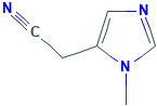 1H-Imidazole-5-acetonitrile,1-methyl-(9CI)