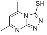 5,7-DIMETHYL-[1,2,4]TRIAZOLO[4,3-A]PYRIMIDINE-3-THIOL