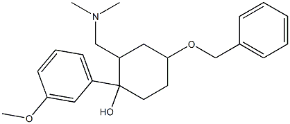 4-(Benzyloxy)-2-((dimethylamino)methyl)-1-(3-methoxyphenyl)cyclohexanol