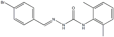 2-[(4-Bromophenyl)methylene]-N-(2,6-dimethylphenyl)-hydrazinecarboxamide