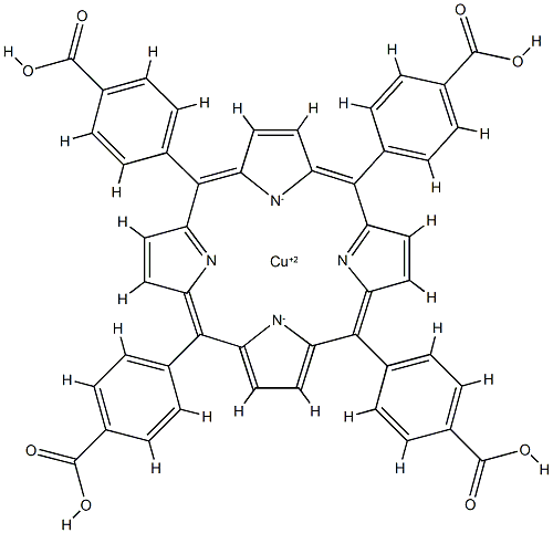 Cu(II) meso-Tetra(4-carboxyphenyl)porphine