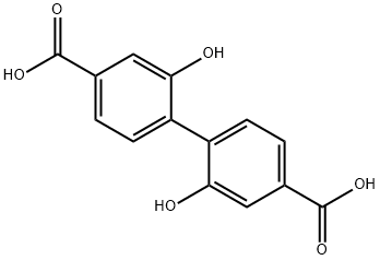 [1,1'-Biphenyl]-4,4'-dicarboxylic acid, 2,2'-dihydroxy-