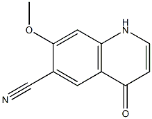 7-Methoxy-4-oxo-1,4-dihydroquinoline-6-carbonitrile